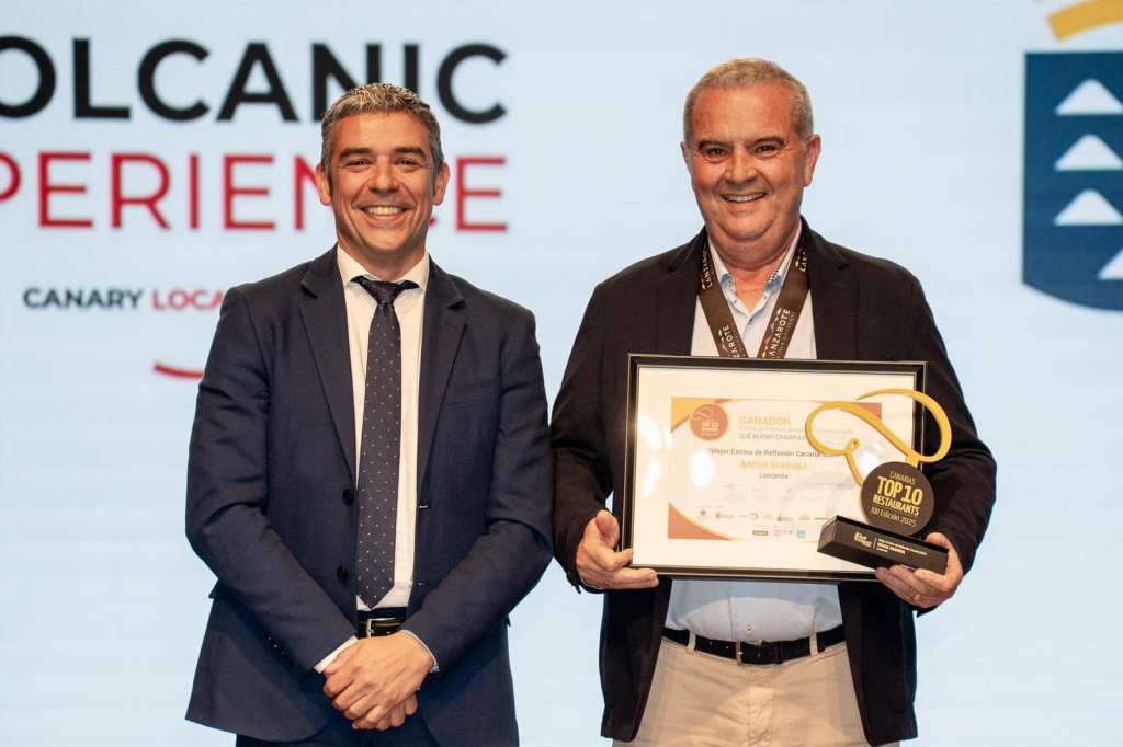 Sebe y Brisa Marina  brillan en los Premios Qué Bueno&nbsp;Canarias